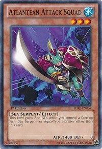 Atlantean Attack Squad Card Front