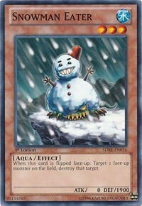 Snowman Eater Card Front
