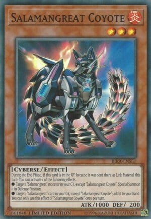 Salamangreat Coyote Card Front