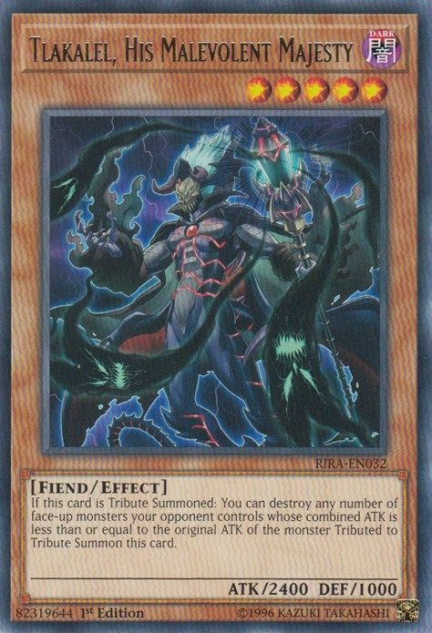 Tlakalel, His Malevolent Majesty Card Front