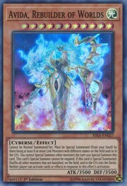 Avida, Rebuilder of Worlds · Super Rare 027