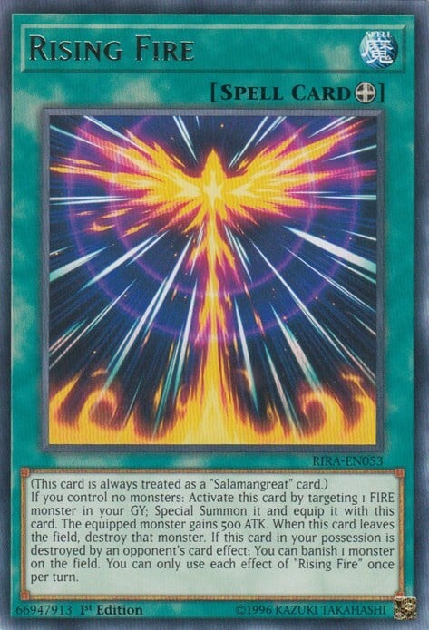 Rising Fire Card Front