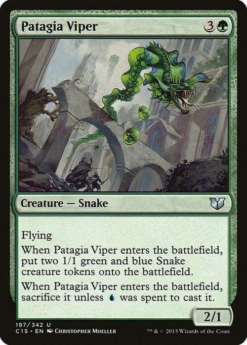 Patagia Viper Card Front
