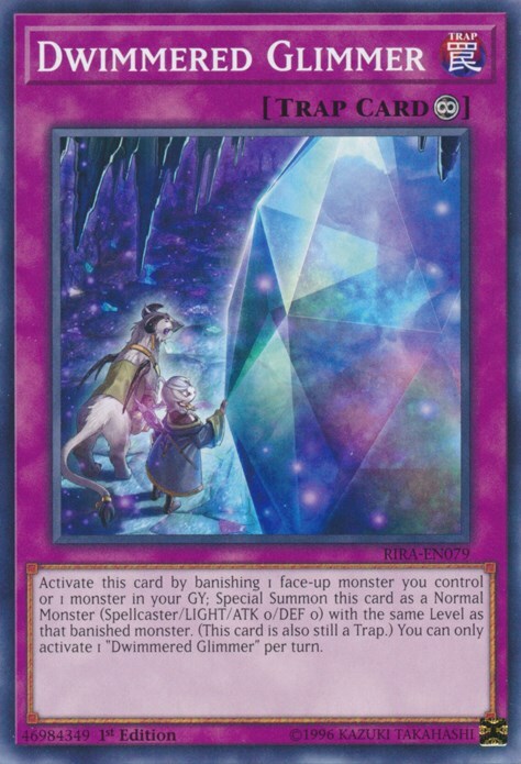 Dwimmered Glimmer Card Front