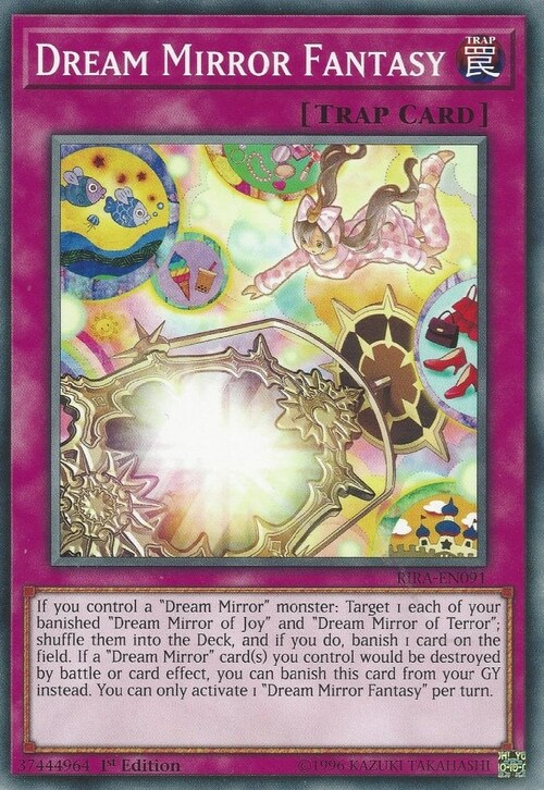 Dream Mirror Fantasy Card Front