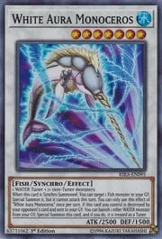 White Aura Monoceros · Super Rare 095