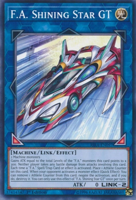 F.A. Shining Star GT Card Front
