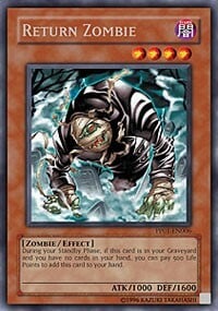 Return Zombie Card Front