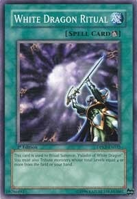 White Dragon Ritual Card Front
