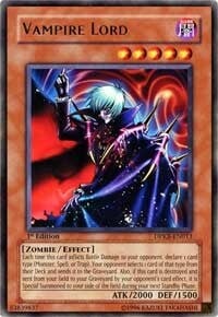 Vampire Lord Card Front
