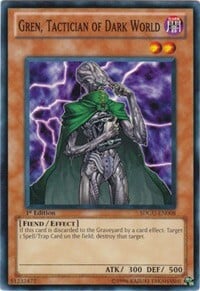 Gren, Tactician of Dark World Card Front