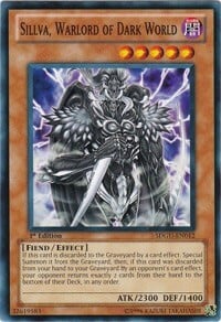 Sillva, Warlord of Dark World Card Front