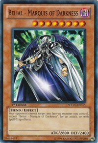 Belial - Marquis of Darkness Card Front