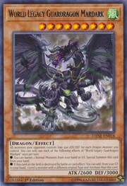 World Legacy Guardragon Mardark · Rare 018