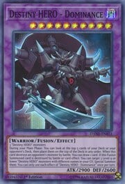 Destiny HERO - Dominance · Super Rare 031