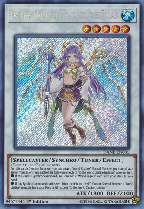 Ib the World Chalice Justiciar Card Front