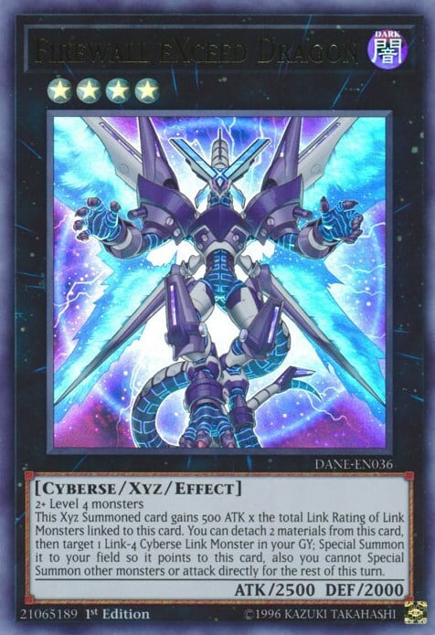 Firewall eXceed Dragon Card Front