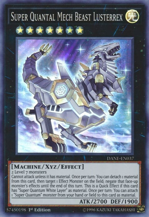 Super Quantal Mech Beast Lusterrex Card Front