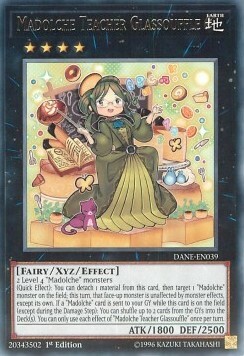 Madolche Teacher Glassouffle Card Front