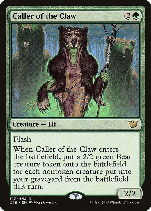 Caller of the Claw Card Front