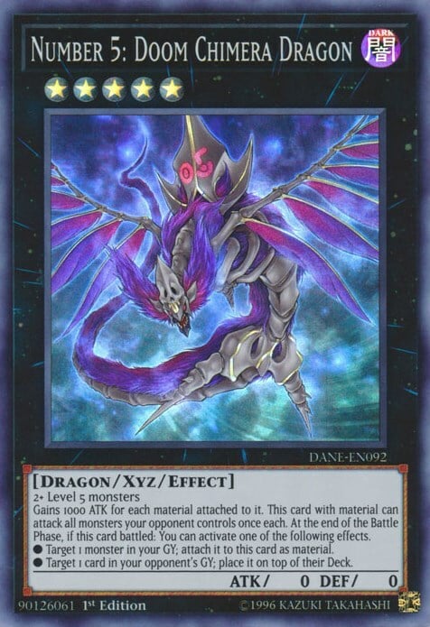 Number 5: Doom Chimera Dragon Card Front