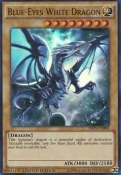 Blue-Eyes White Dragon Card Front