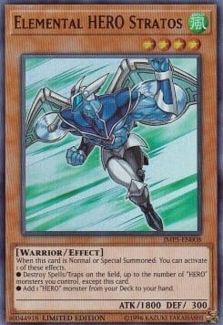 Elemental HERO Stratos Card Front