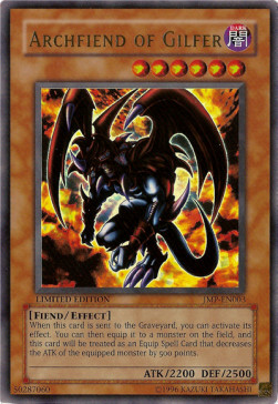 Archfiend of Gilfer Card Front