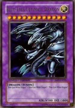 Blue-Eyes Ultimate Dragon Card Front