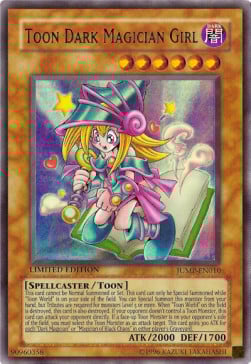 Toon Dark Magician Girl Card Front