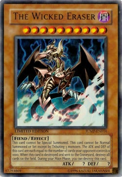 The Wicked Eraser Card Front