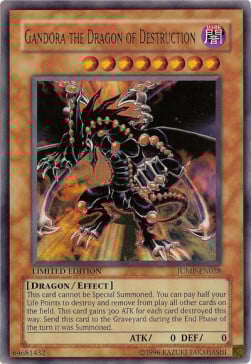 Gandora the Dragon of Destruction Card Front