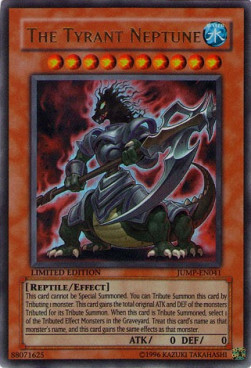 The Tyrant Neptune Card Front