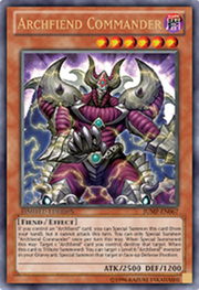 Archfiend Commander · Ultra Rare 067