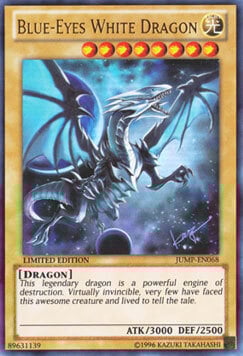 Blue-Eyes White Dragon Card Front
