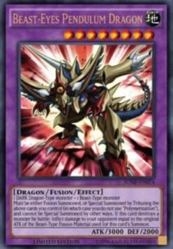 Beast-Eyes Pendulum Dragon Card Front