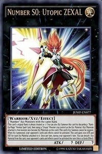 Number S0: Utopic ZEXAL Card Front