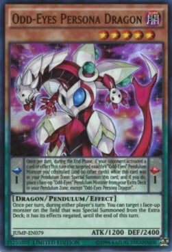 Drago Persona Occhi Diversi Card Front