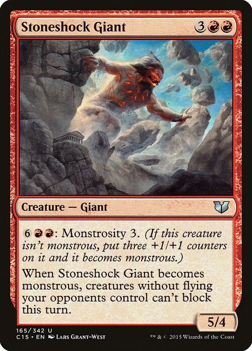 Stoneshock Giant Card Front