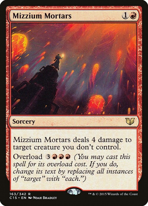 Mizzium Mortars Card Front