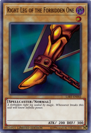 Right Leg of the Forbidden One Card Front