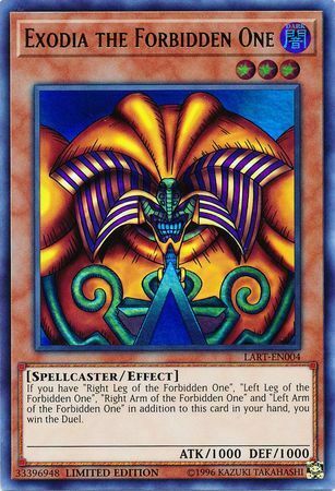 Exodia the Forbidden One Lost Art Promos | Yu-Gi-Oh! | CardTrader