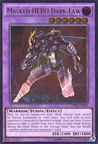 Masked HERO Dark Law Card Front