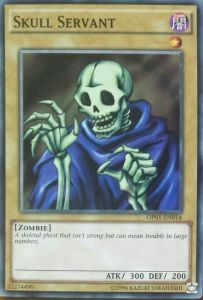 Skull Servant Card Front