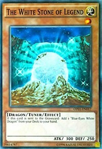 The White Stone of Legend Card Front