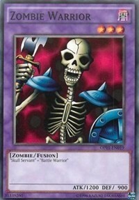 Zombie Warrior Card Front