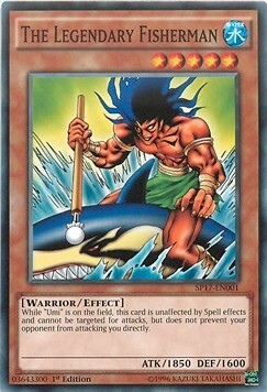 The Legendary Fisherman Card Front