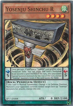 Yosenju Shinchu R Card Front
