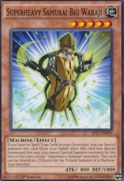 Superheavy Samurai Big Waraji Card Front