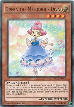 Opera the Melodious Diva Card Front
